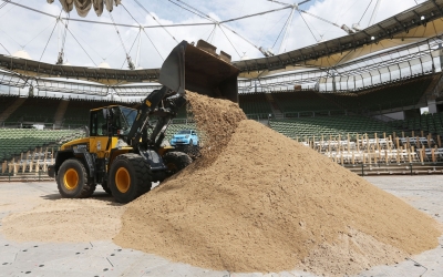 The beach is brought to Hamburg!